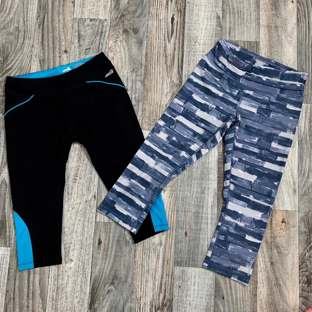 Cropped Capri Leggings- Lot of 2 Avia/Head